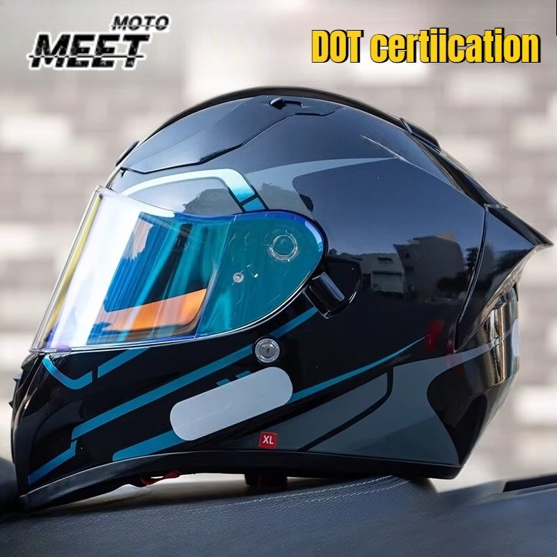 Modular Flip Up Motorcycle Helmet Dot Approved - FOR TORC T18 オートバイヘルメット ダブルバイザー モジュラーフリップアップヘルメット