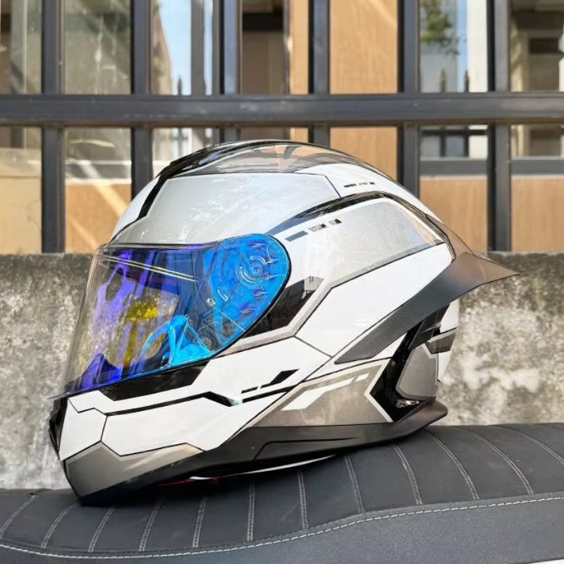 ORZ オートバイ Bluetooth ヘルメット四季用バイ - Full Face Motorcycle Helmet With Bluetooth のレビューと価格