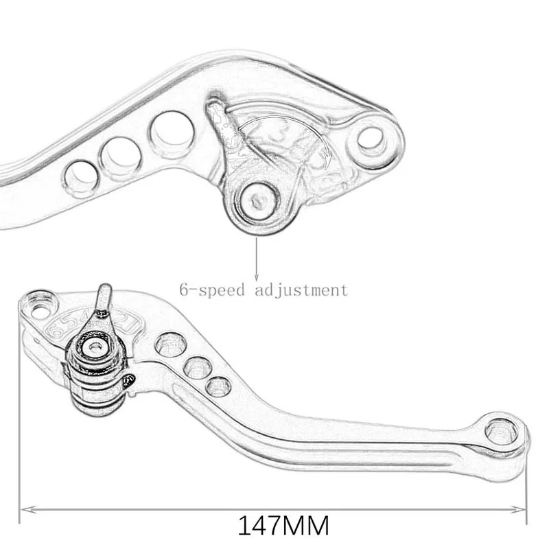 Bajaj Pulsar 200 NS/200 RS/200 - Cnc Aluminum Adjustable Brake Clutch Levers のレビューと価格