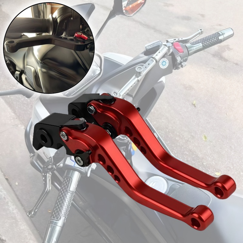 ブレーキロッドトライアンフデイトナ 675 R 2011-2 - Cnc Aluminum Adjustable Brake Clutch Levers のレビューと価格